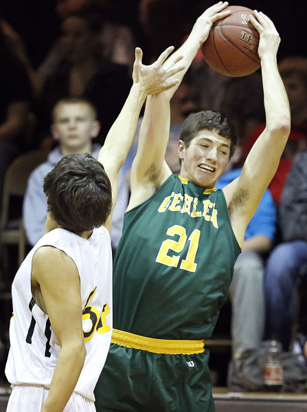 Gehlen at Hinton basketball 1.20.15